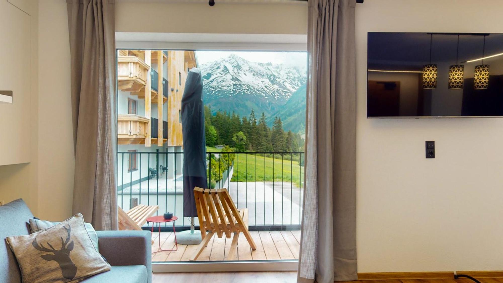 Pitzplus Appartements Sankt Leonhard im Pitztal Buitenkant foto